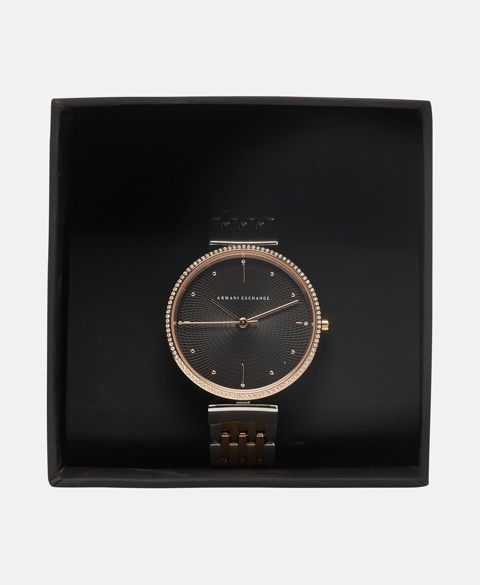 Armani Exchange hodinky Stříbrná 4