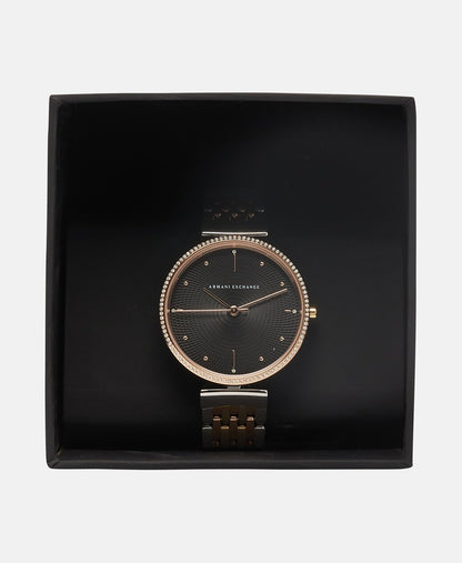 Armani Exchange hodinky Stříbrná 4