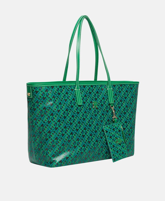 Tommy Hilfiger kabelka shopper Zelená 1