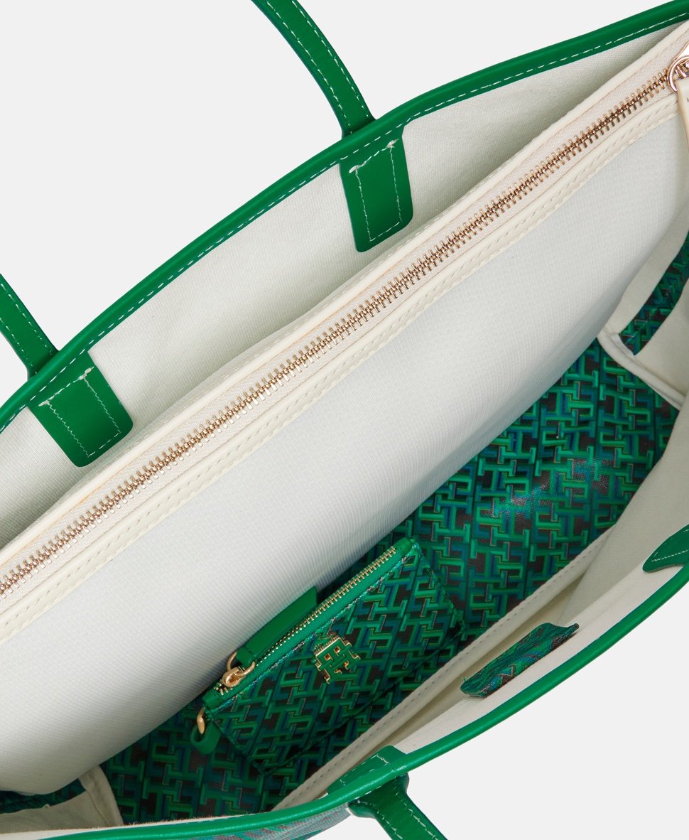 Tommy Hilfiger kabelka shopper Zelená 3