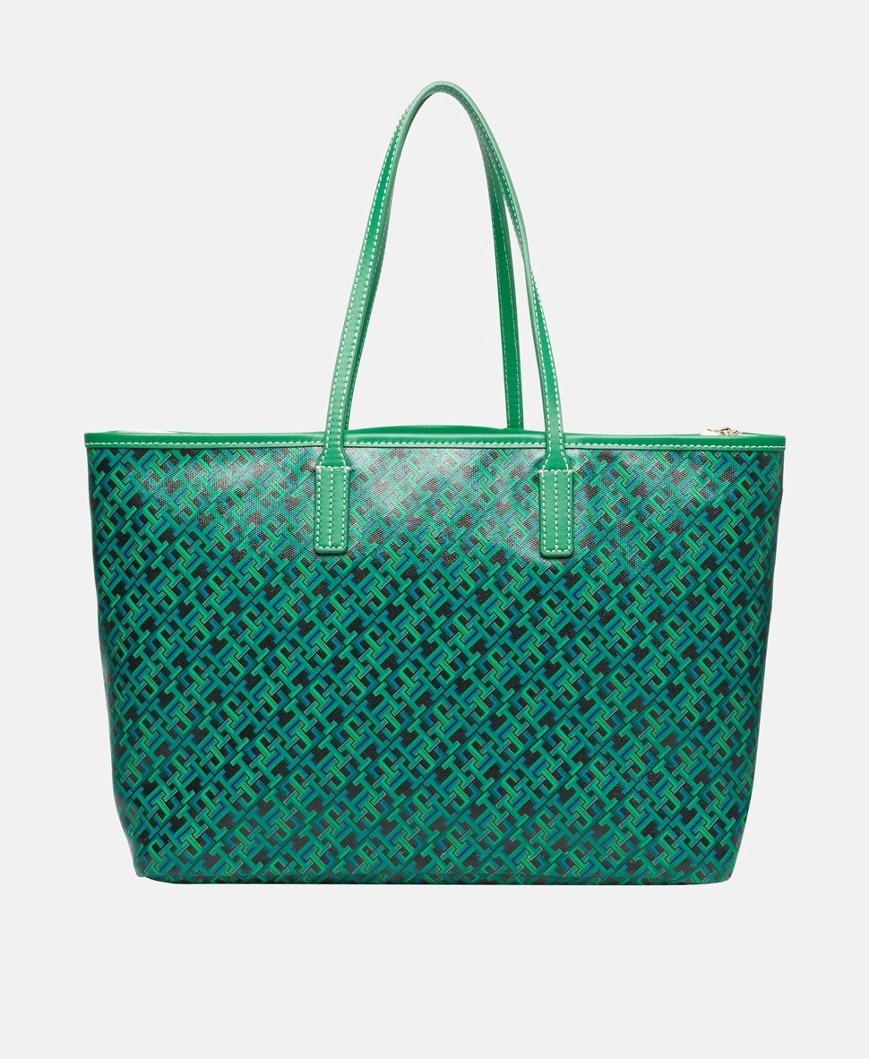 Tommy Hilfiger kabelka shopper Zelená 4