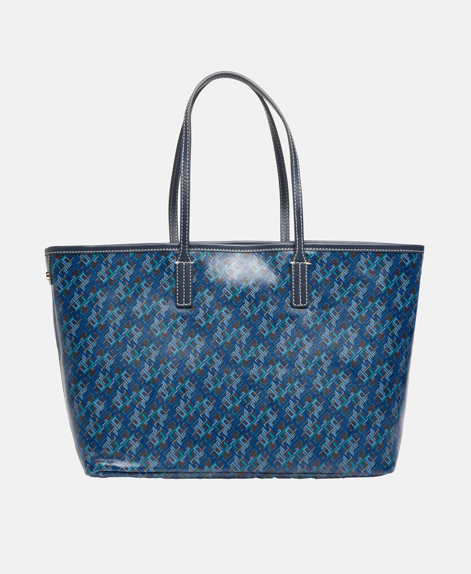 Tommy Hilfiger kabelka shopper Tmavě modrá 4