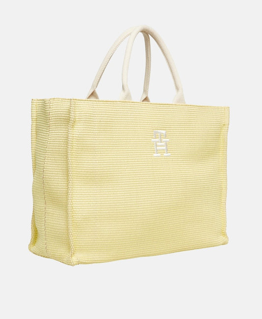 Tommy Hilfiger kabelka tote Světle žlutá 1