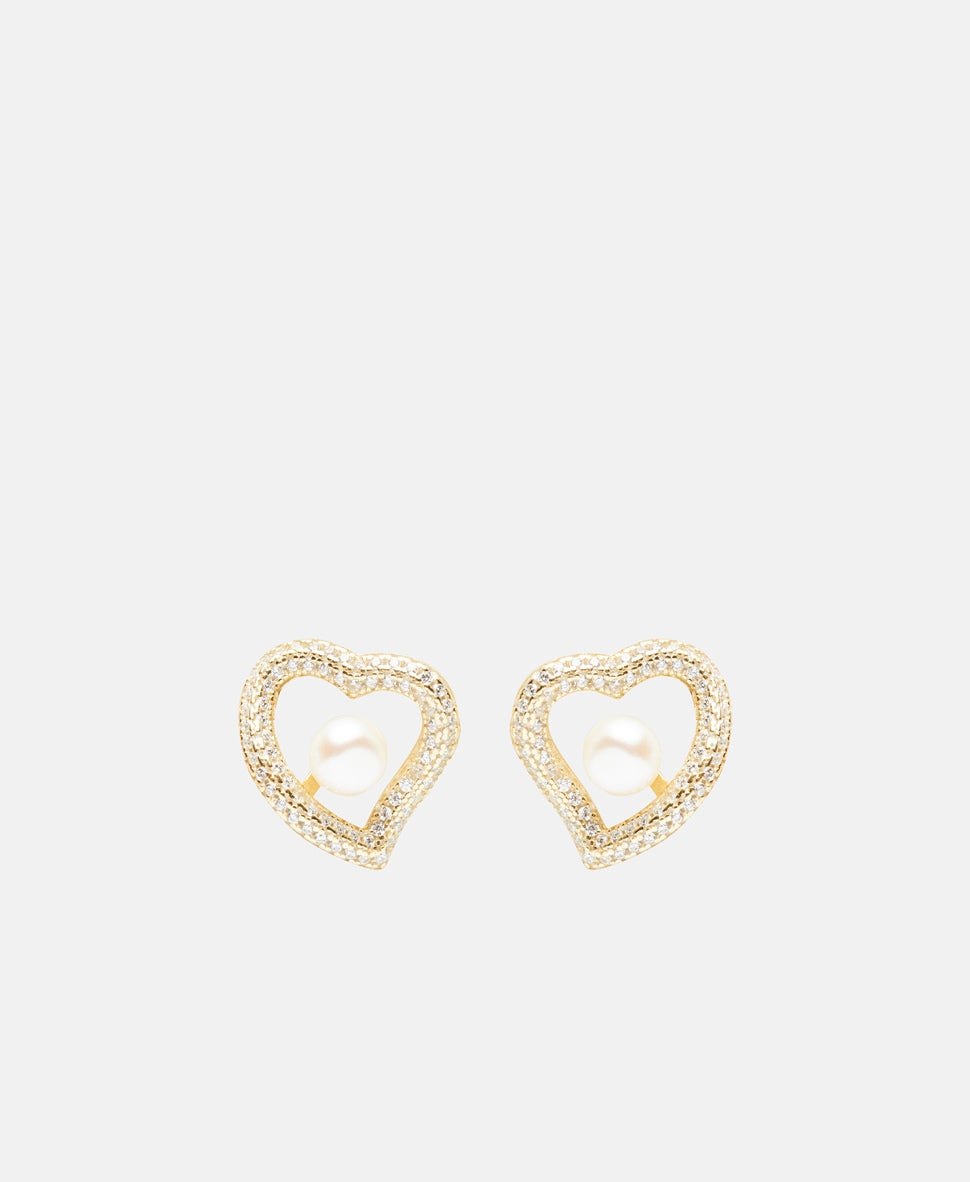 Lawrence Grey Jewelry Puzetové náušnice Zlatá 2