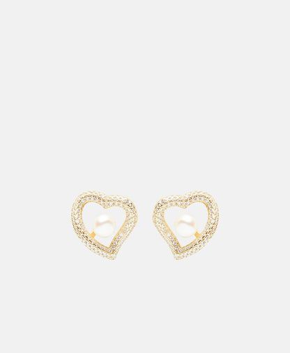 Lawrence Grey Jewelry Puzetové náušnice Zlatá 2