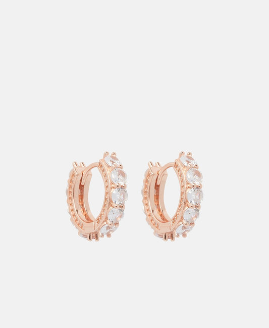 Lawrence Grey Jewelry náušnice Růžově zlatá 1