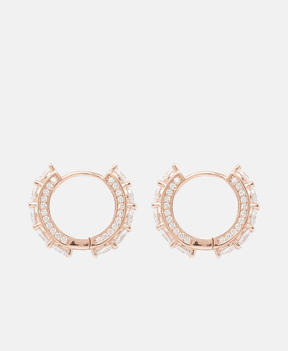 Lawrence Grey Jewelry náušnice Růžově zlatá 2