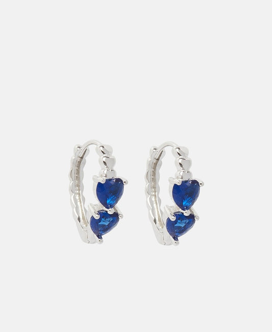 Lawrence Grey Jewelry Obručové náušnice Stříbrná 1