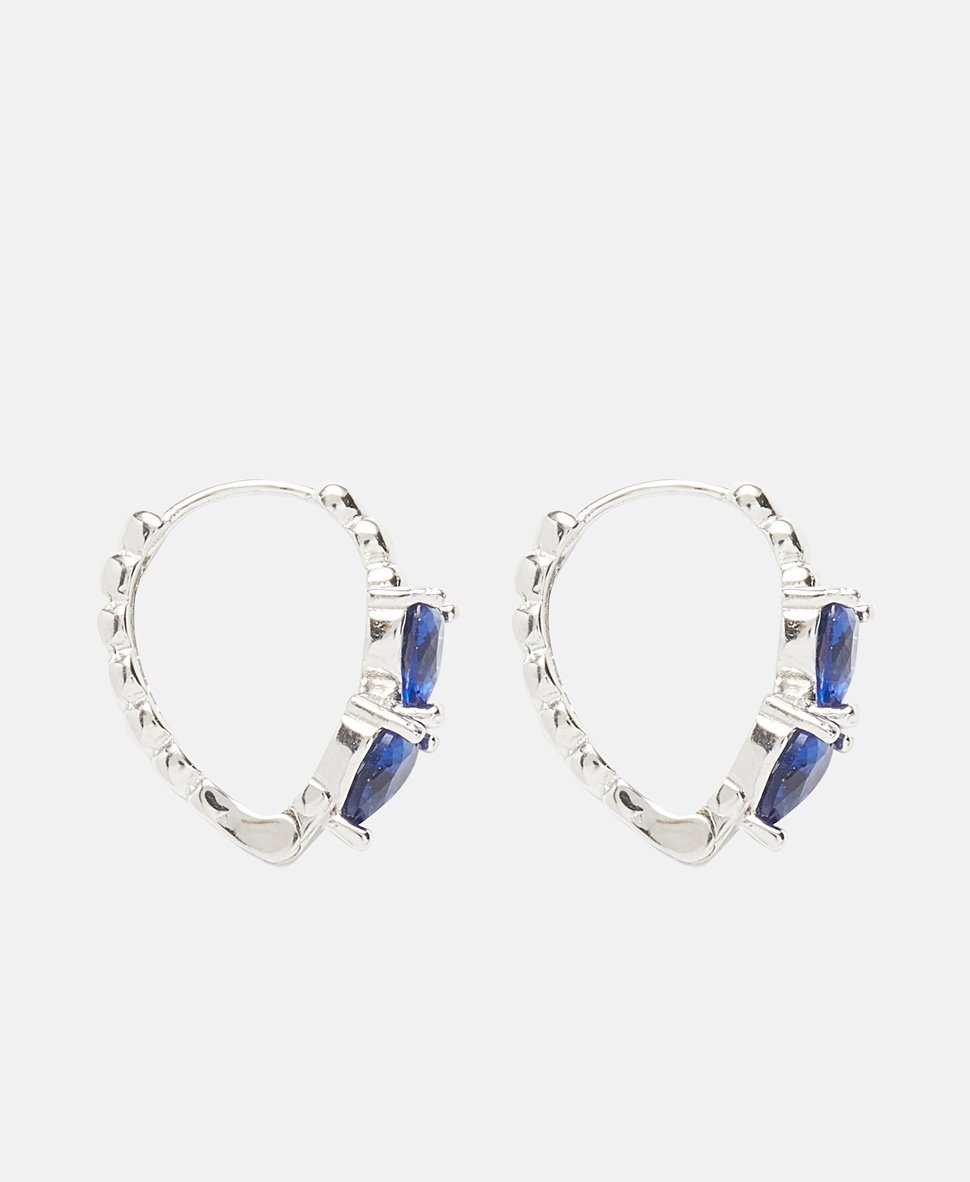 Lawrence Grey Jewelry Obručové náušnice Stříbrná 2