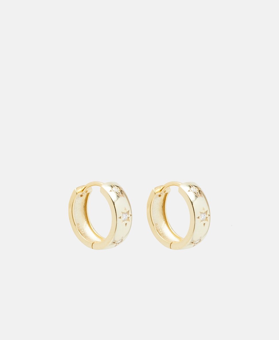 Lawrence Grey Jewelry Obručové náušnice Zlatá 1