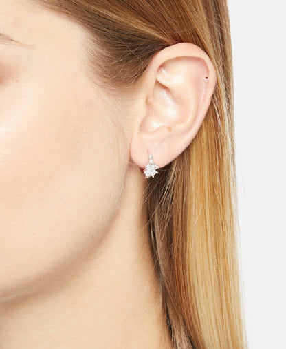 Lawrence Grey Jewelry Obručové náušnice Stříbrná 3