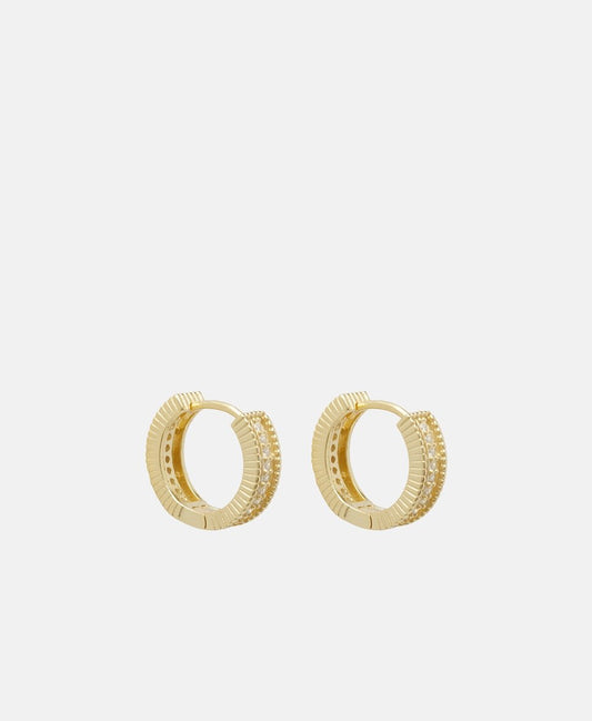 Lawrence Grey Jewelry Obručové náušnice Zlatá 1