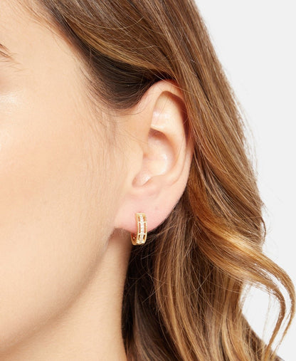 Lawrence Grey Jewelry Obručové náušnice Zlatá 3