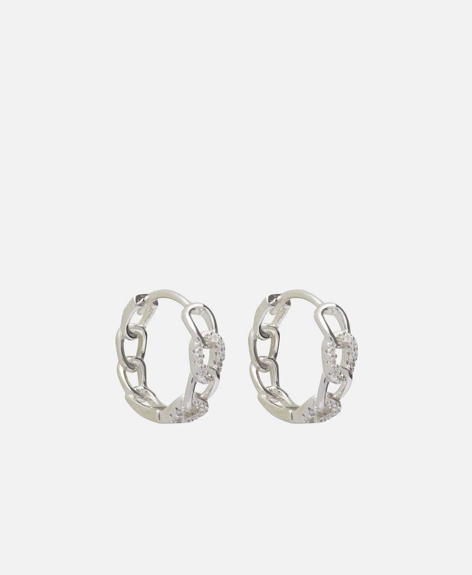 Lawrence Grey Jewelry Obručové náušnice Stříbrná 1