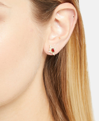 Lawrence Grey Jewelry Puzetové náušnice Zlatá 3