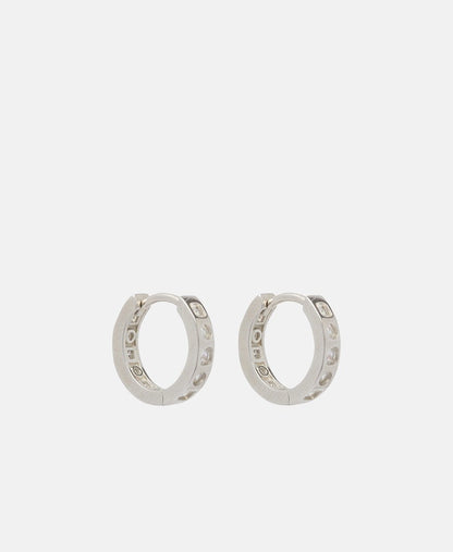 Lawrence Grey Jewelry Obručové náušnice Stříbrná 1