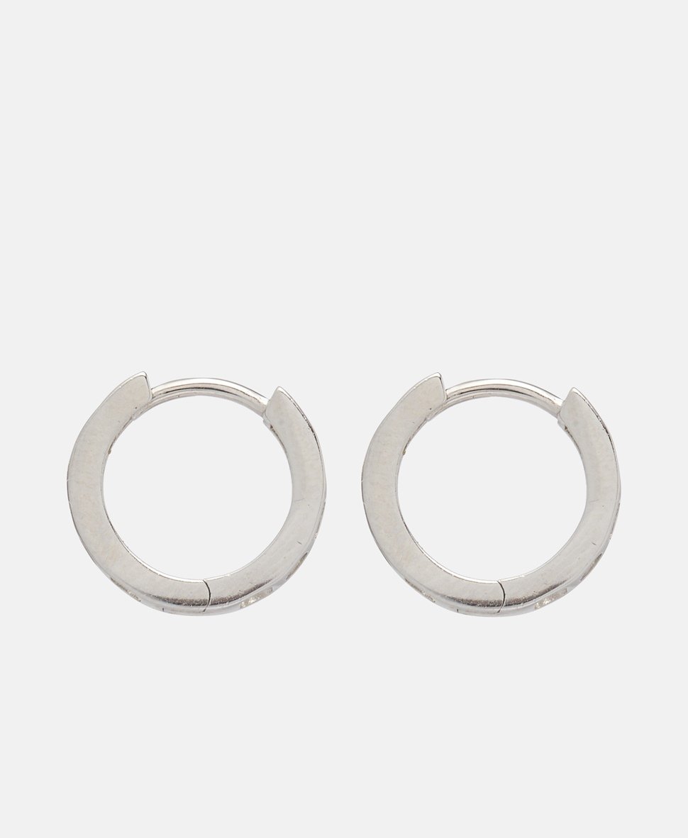 Lawrence Grey Jewelry Obručové náušnice Stříbrná 2