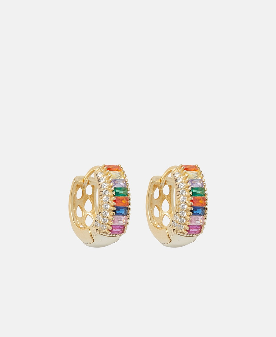 Lawrence Grey Jewelry Obručové náušnice Zlatá 1
