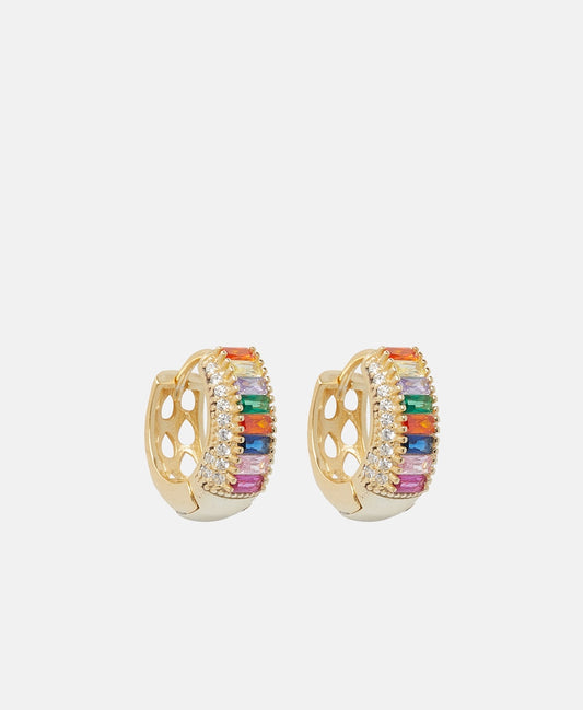 Lawrence Grey Jewelry Obručové náušnice Zlatá 1