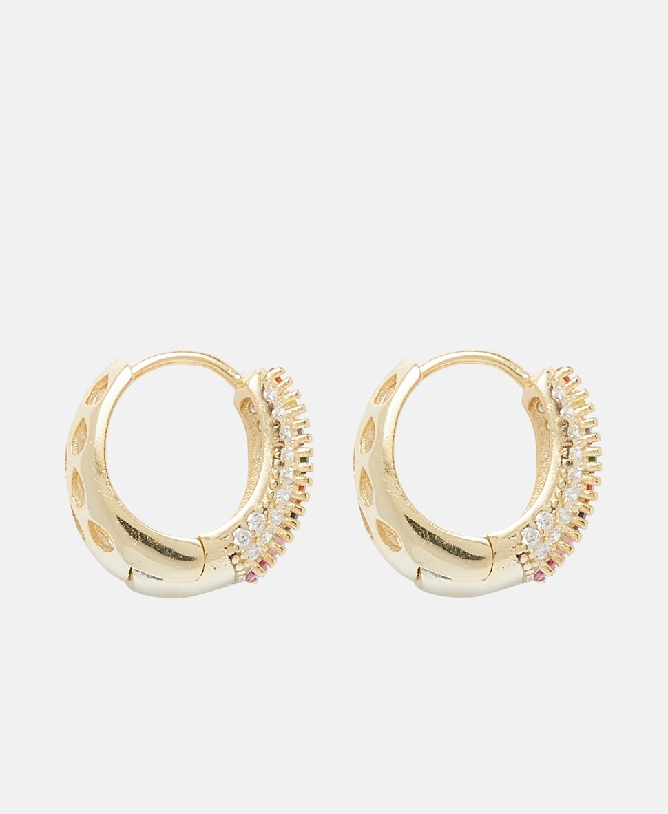 Lawrence Grey Jewelry Obručové náušnice Zlatá 2