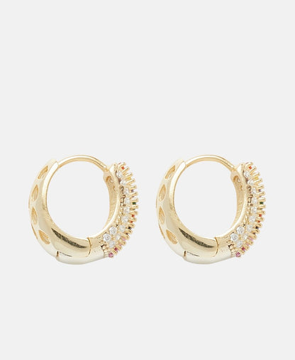 Lawrence Grey Jewelry Obručové náušnice Zlatá 2