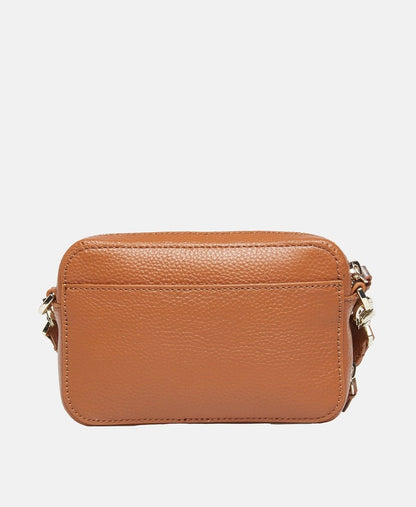 Ted Baker Kožená messenger taška Koňaková 4