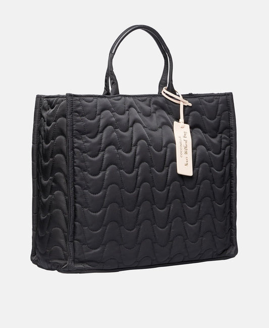 Coccinelle kabelka tote Antracitová 1