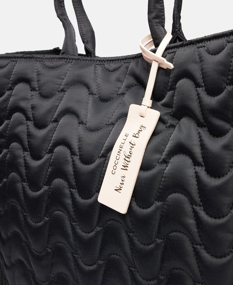 Coccinelle kabelka tote Antracitová 2
