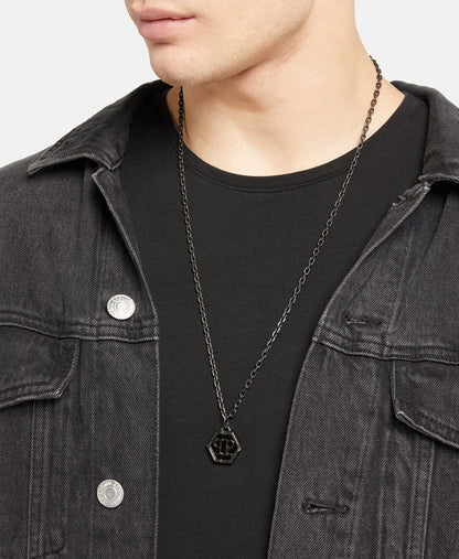 Philipp Plein náhrdelník Stříbrná 4