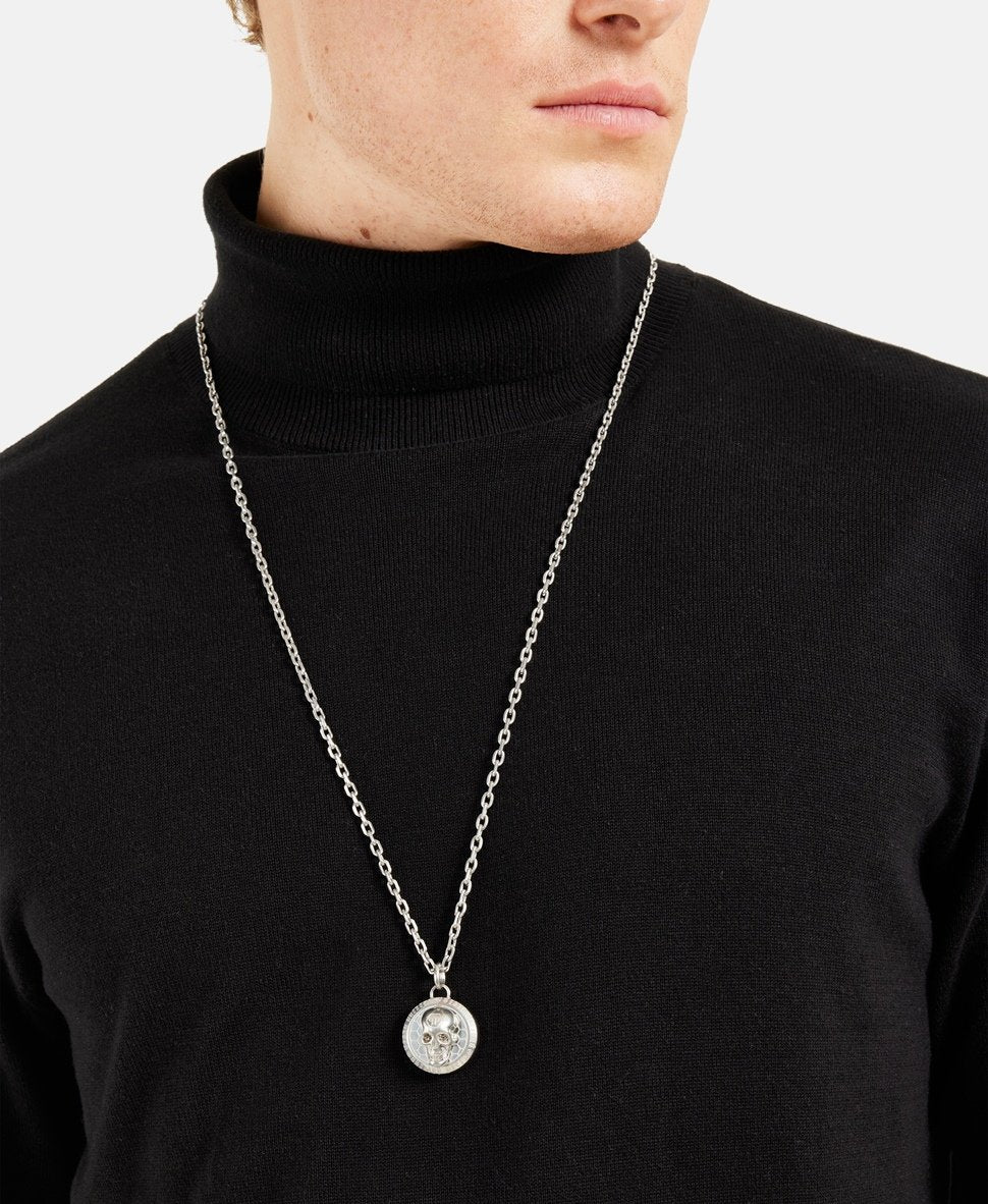 Philipp Plein náhrdelník Stříbrná 3