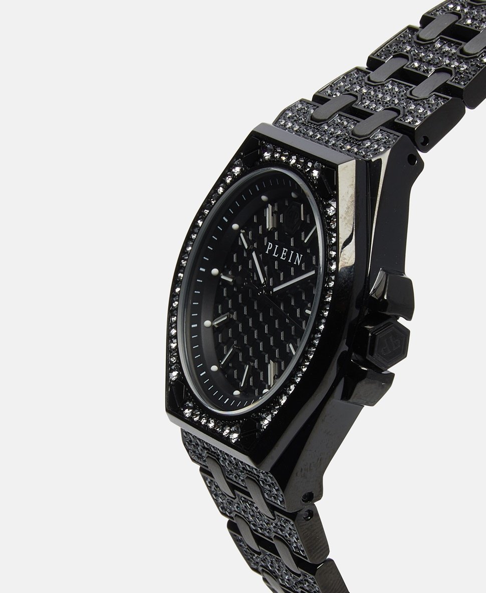 Philipp Plein hodinky Černá 2
