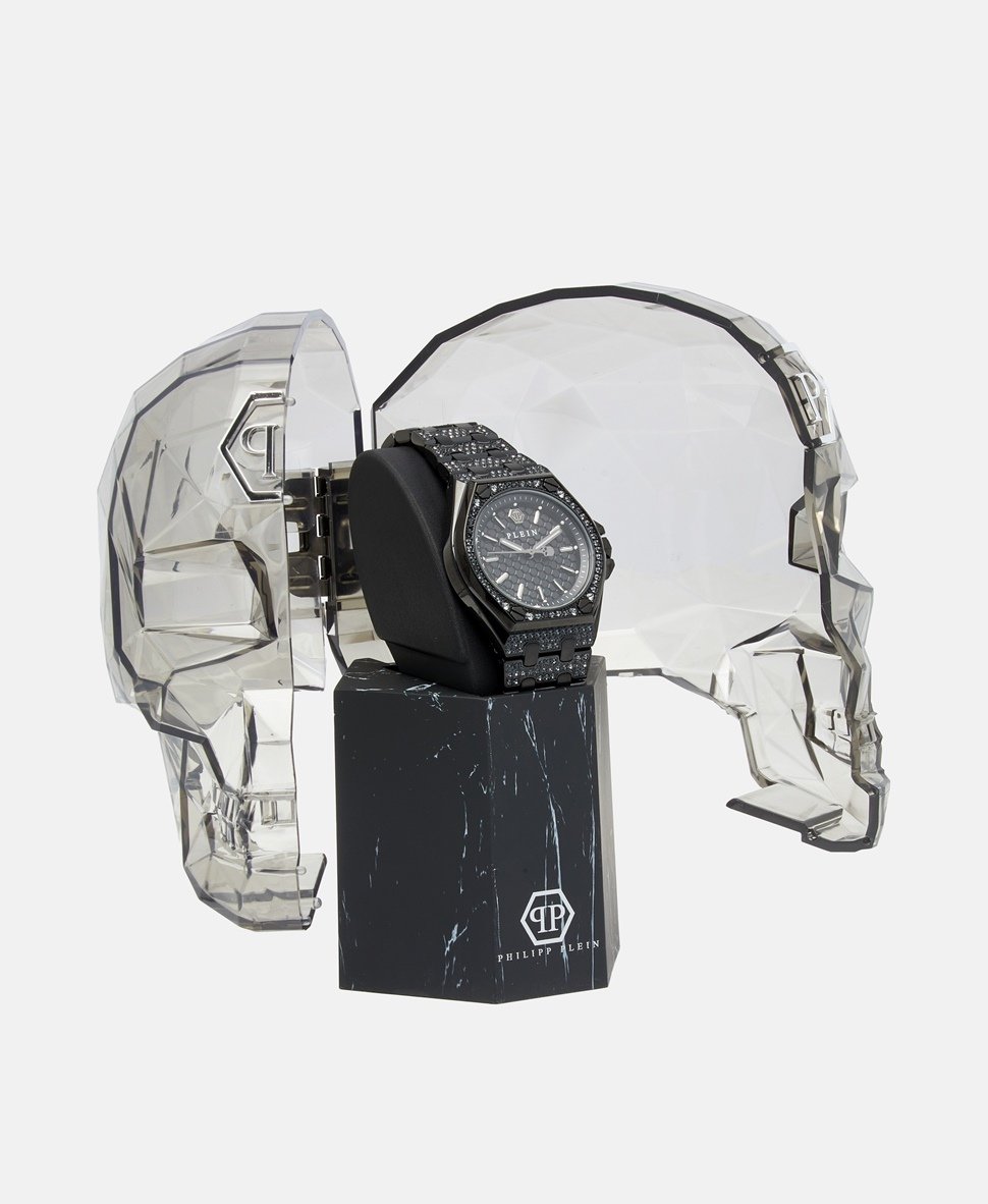 Philipp Plein hodinky Černá 4