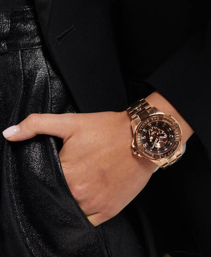 Philipp Plein hodinky Růžově zlatá 6