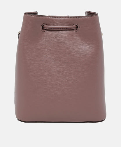 DKNY kožená hobo kabelka Taupe 4