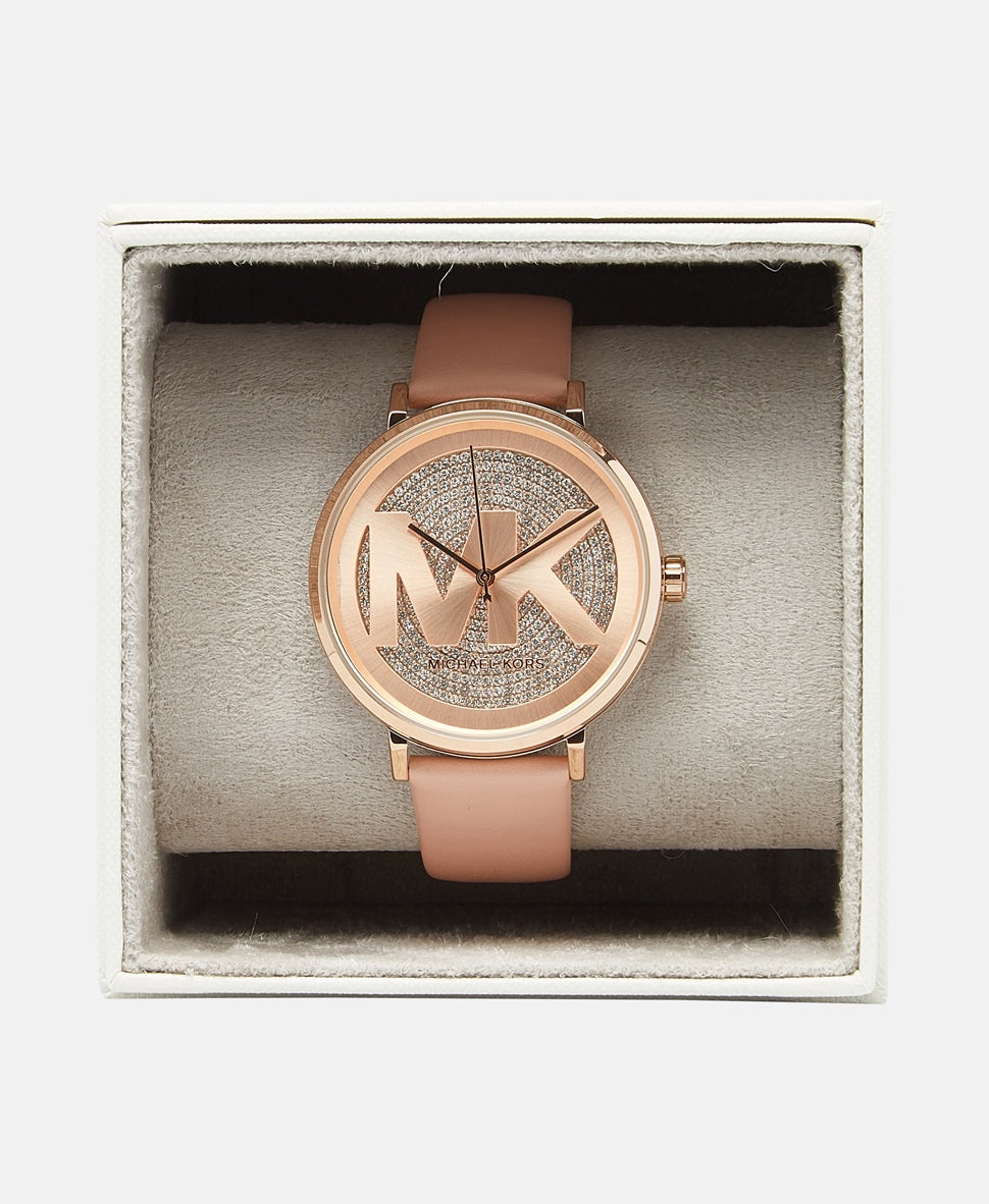 Michael Kors hodinky Růžově zlatá 4