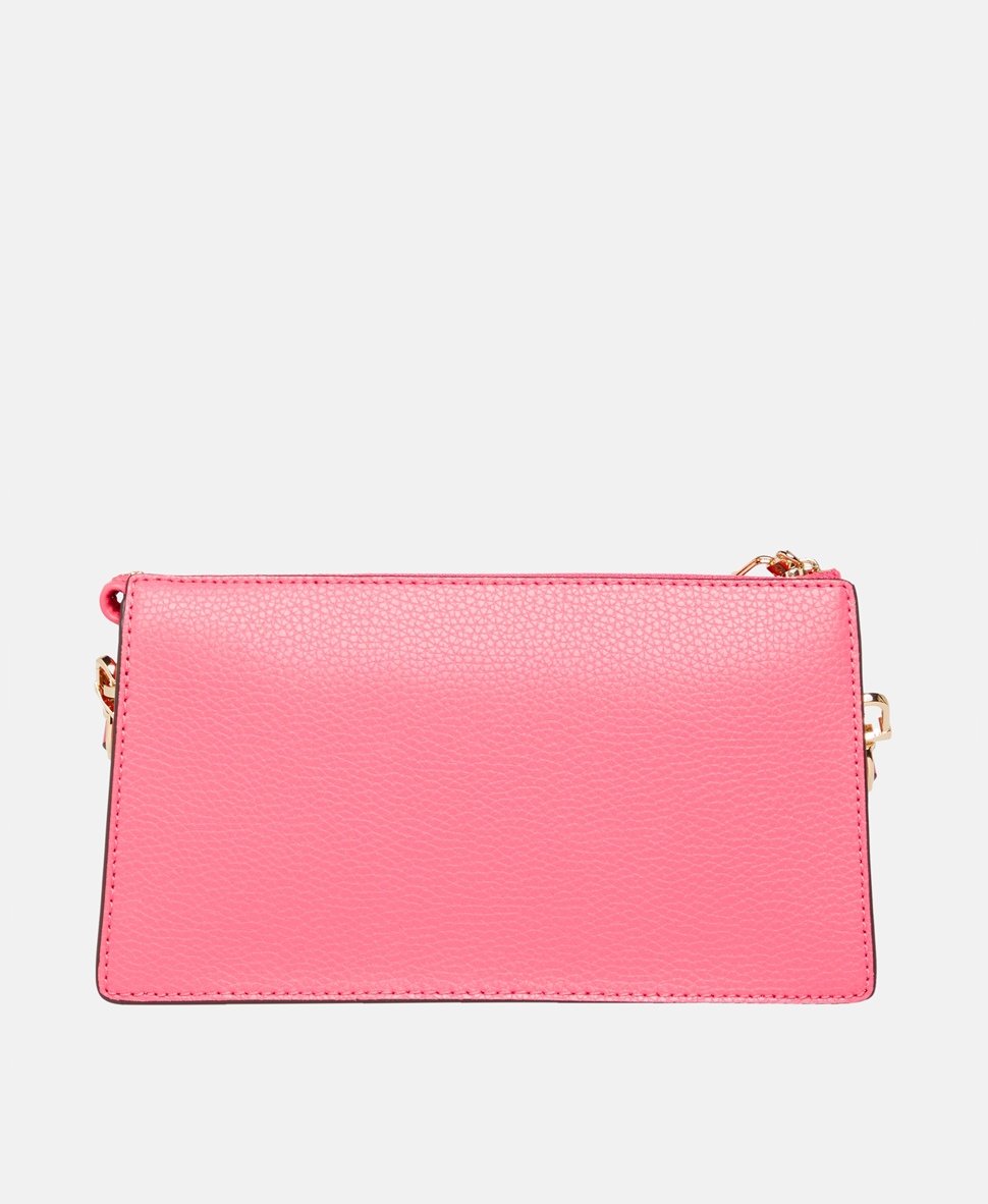 Michael Michael Kors Kožená messenger taška Fuchsiová 4