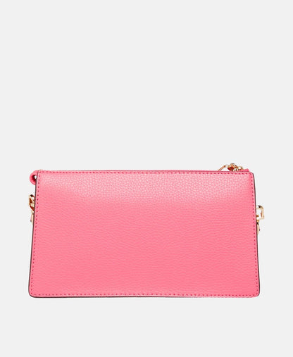 Michael Michael Kors Kožená messenger taška Fuchsiová 4