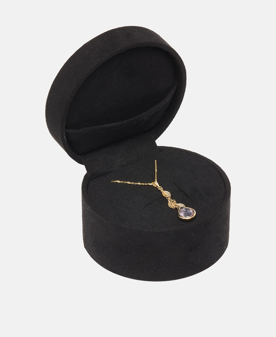 Diamanta náhrdelník s diamantovým přívěskem Zlatá 3