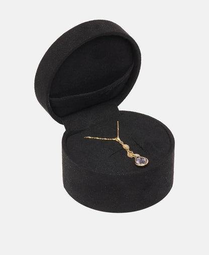 Diamanta náhrdelník s diamantovým přívěskem Zlatá 3
