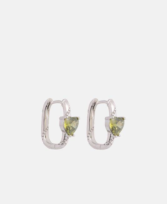 Lawrence Grey Jewelry Obručové náušnice Stříbrná 1