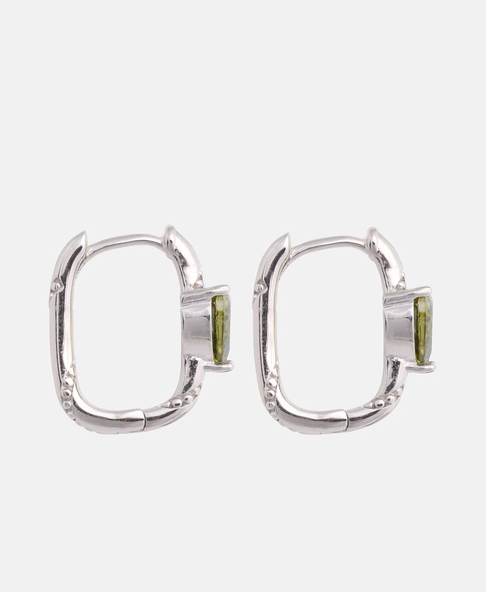 Lawrence Grey Jewelry Obručové náušnice Stříbrná 2