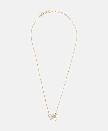 Lawrence Grey Jewelry řetízek s přívěskem Zlatá 1