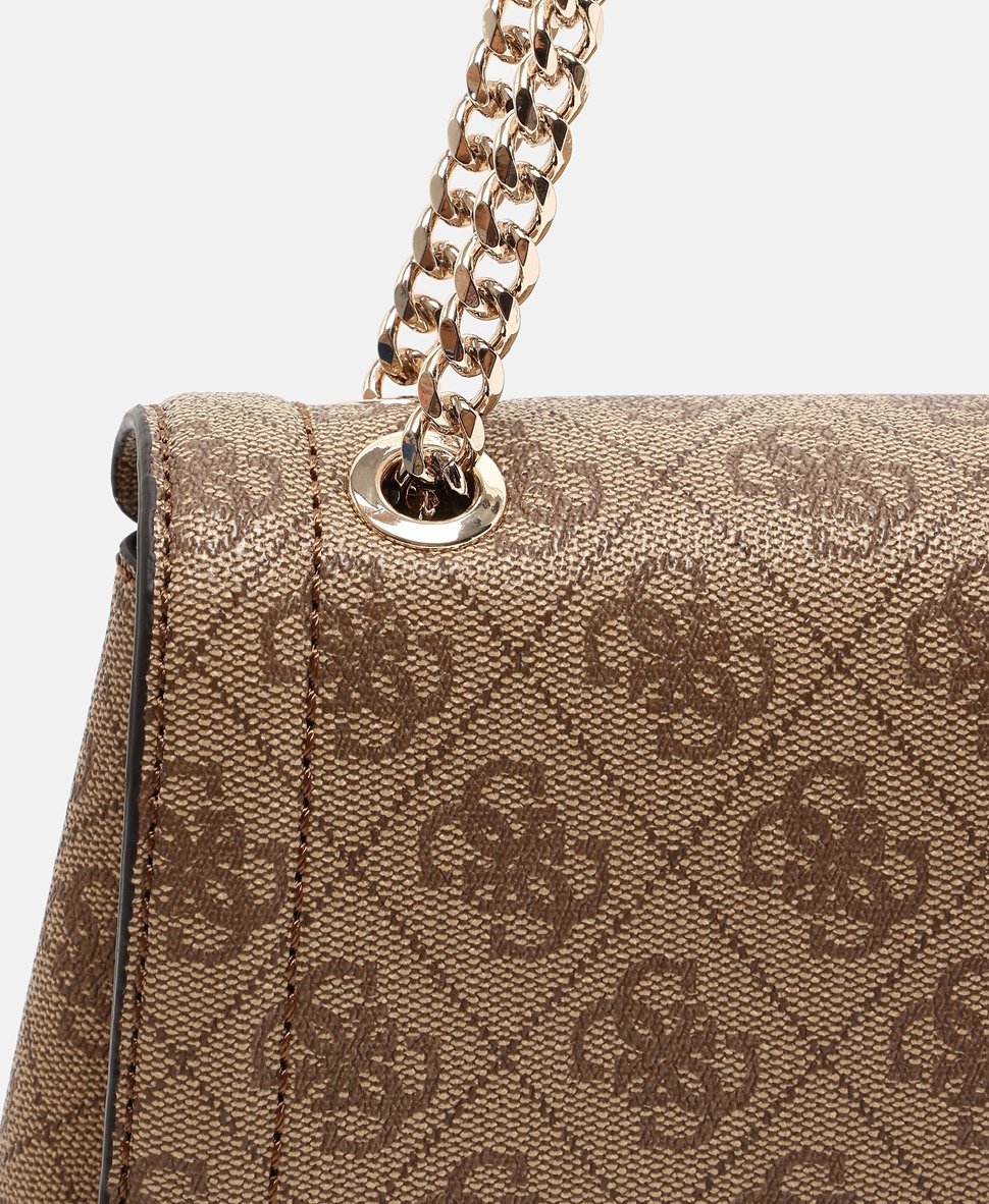 Guess kabelka přes rameno Hnědá 2