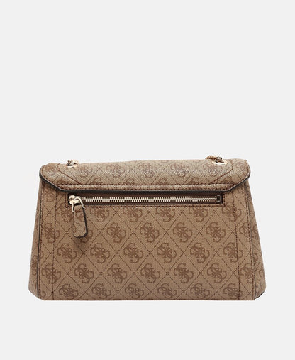 Guess kabelka přes rameno Hnědá 4