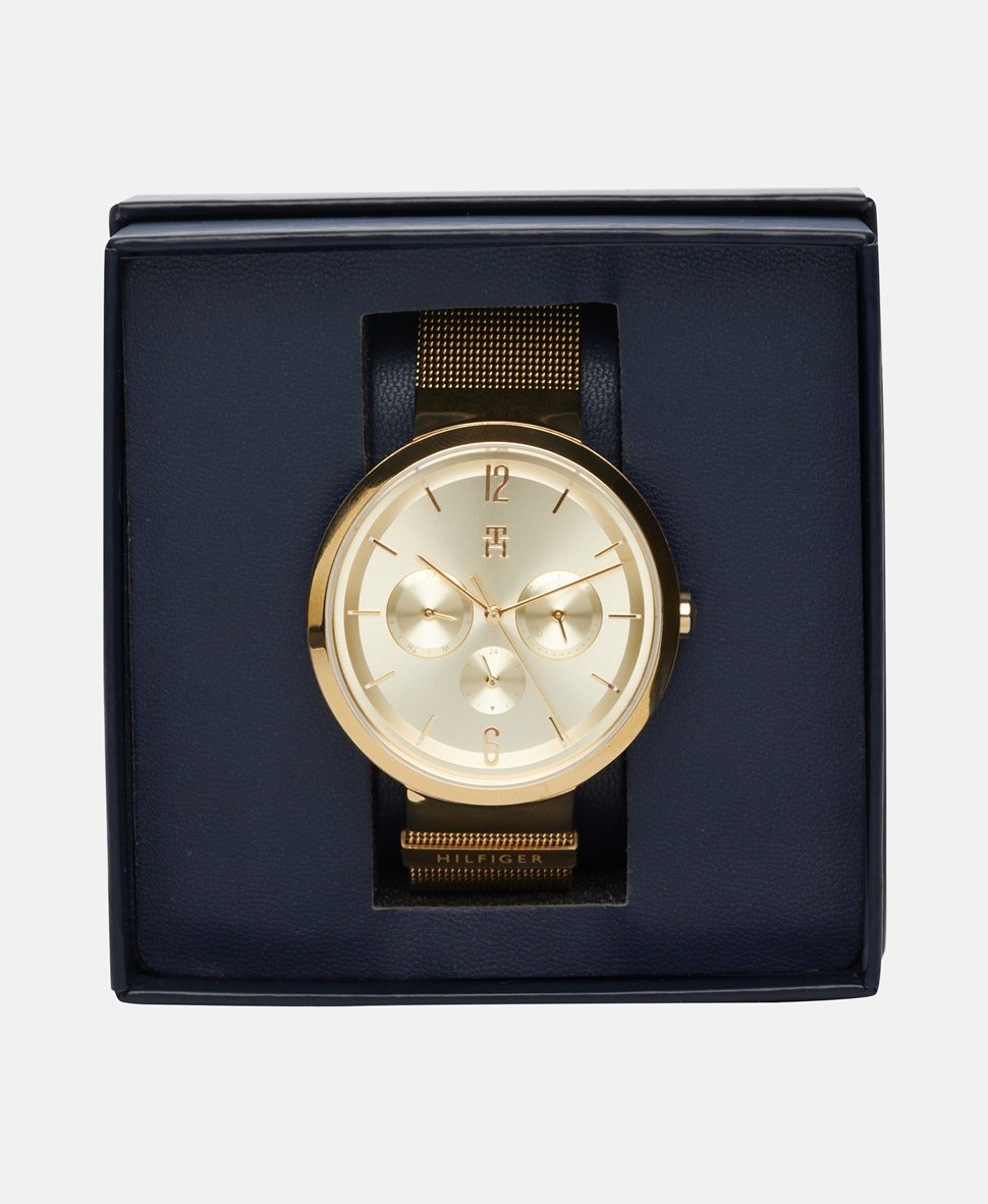 Tommy Hilfiger hodinky Zlatá 4