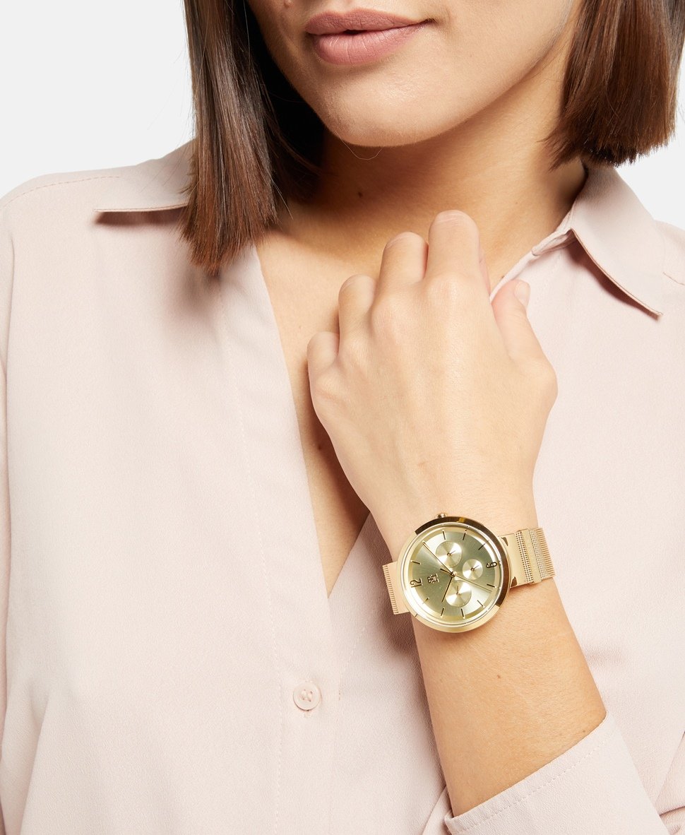 Tommy Hilfiger hodinky Zlatá 5