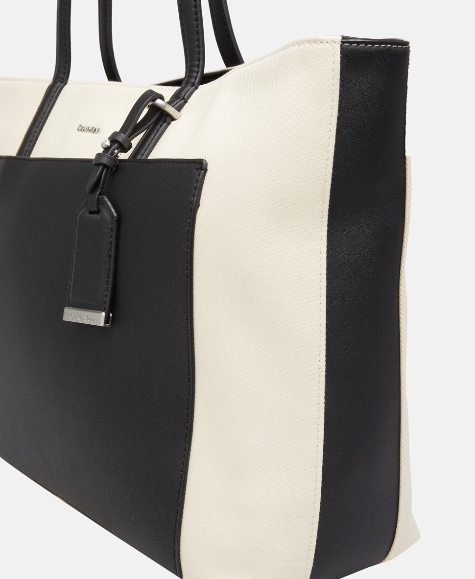 Calvin Klein kabelka shopper Ecru 2