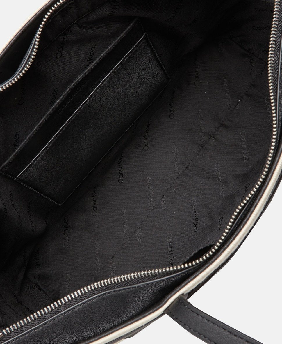 Calvin Klein kabelka shopper Ecru 3