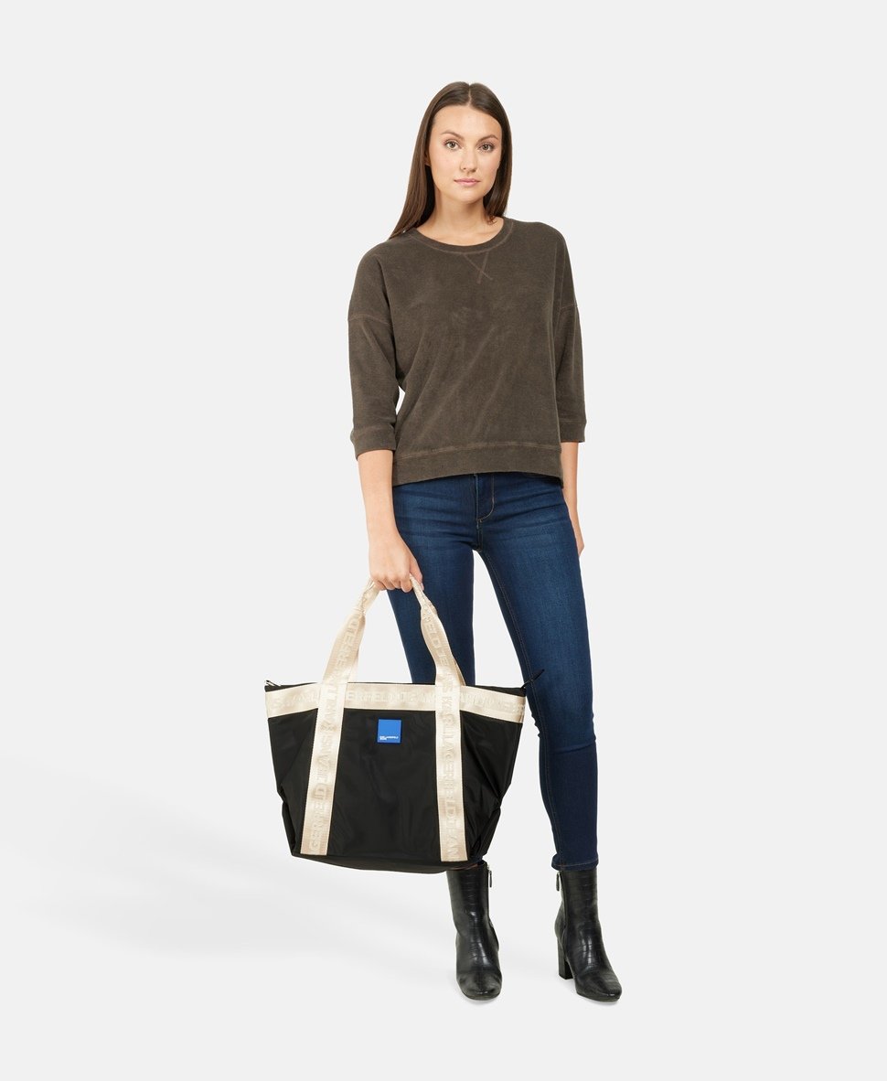 Karl Lagerfeld kabelka tote Černá 5