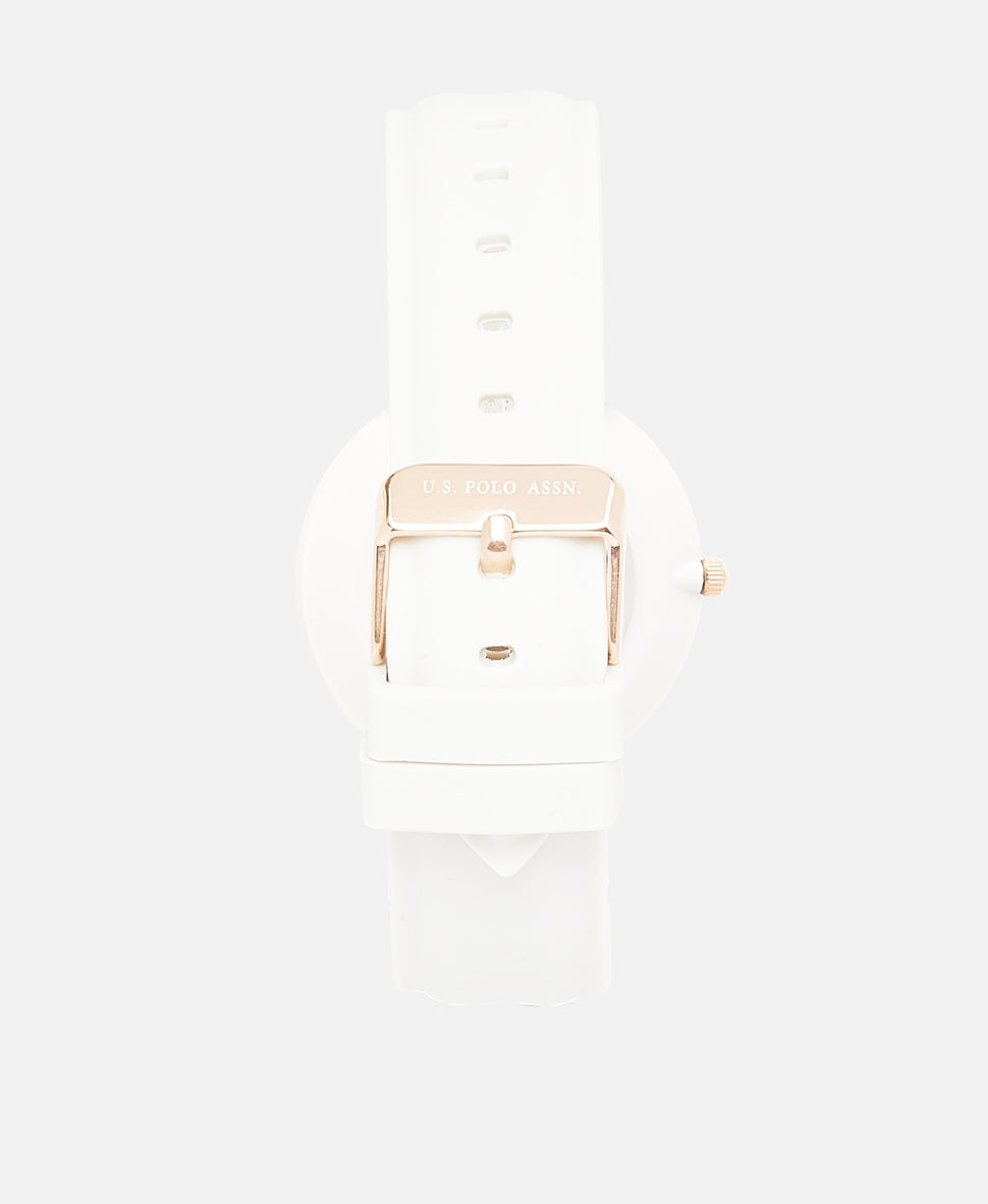 U.S. Polo Assn. hodinky Ecru 3